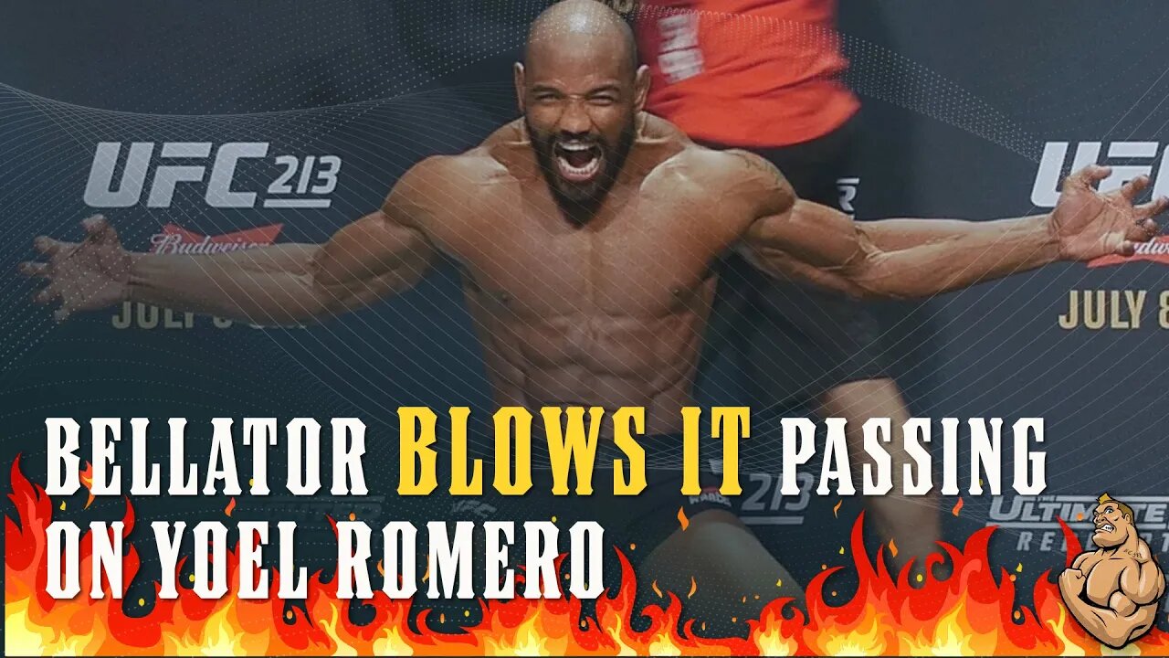 Bellator BLOWS IT Passing on Yoel Romero but gets Rumble after USADA Pop