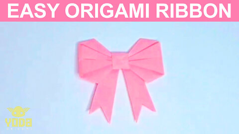 How To Make an Origami Ribbon - Easy And Step By Step Tutorial
