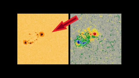 #SHORTS Sun spots turning toward Earth