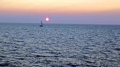 Lake Erie Sunset & Twilight ~ July 22, 2023