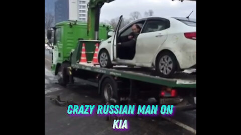 CRAZY RUSSIAN DRIVER ON KIA