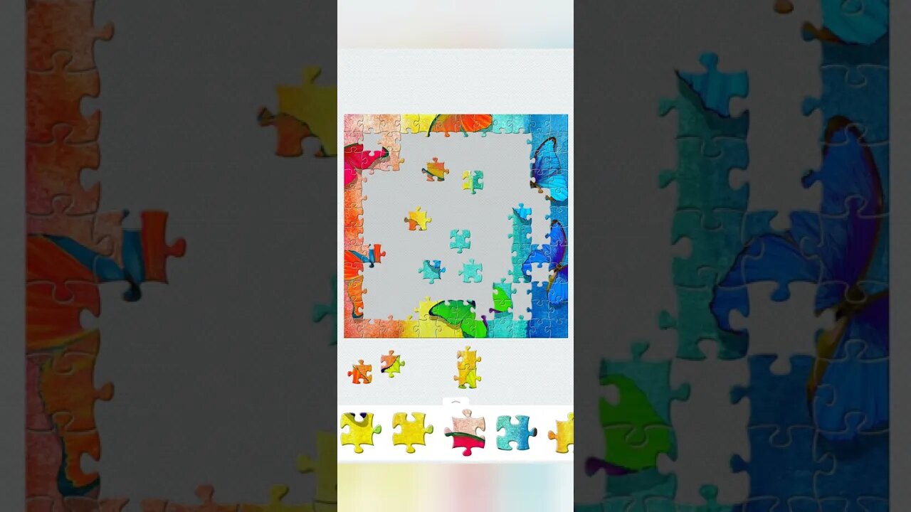 144 piece jigsaw - 🎨🦋