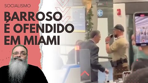 BARROSO é VAIADO em MIAMI, LULA é VAIADO em SANTOS... a MAIORIA do POVO não está SATISFEITA NÃO