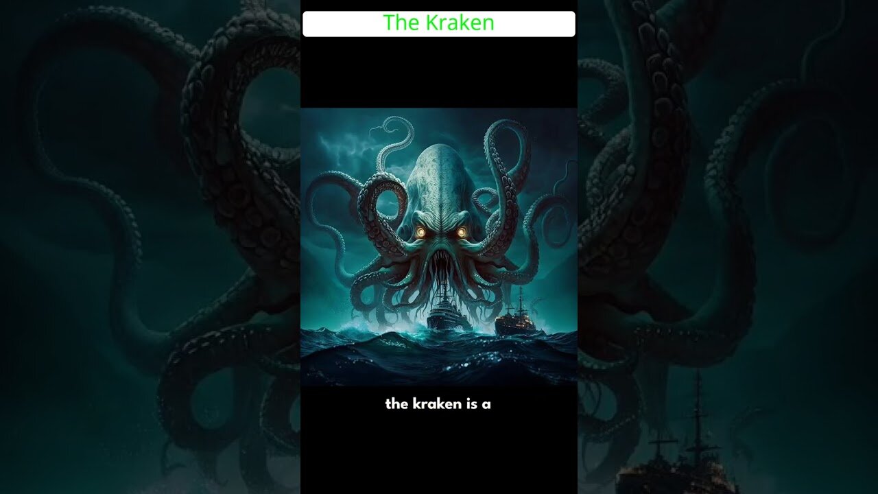 Unleashing the Kraken: Mythical Monster Revealed!