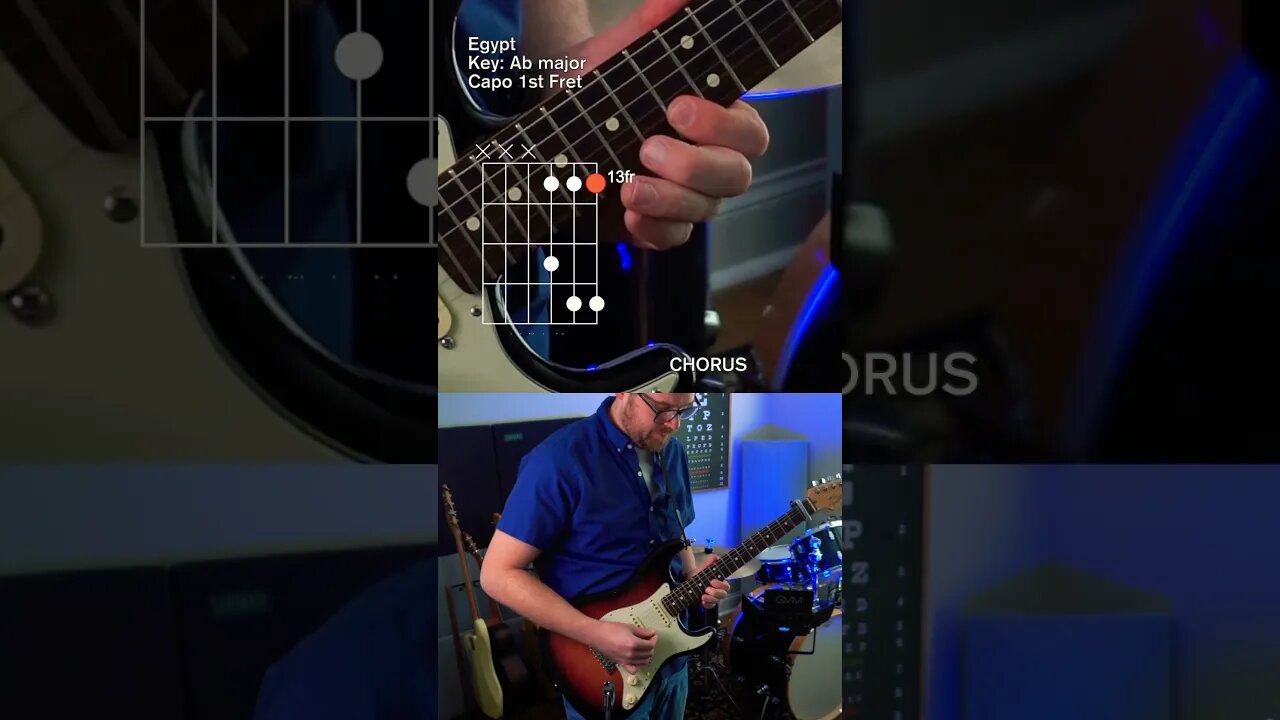 🎸 Egypt by Bethel Music Lead Guitar Electric #worshiptutorials #christian