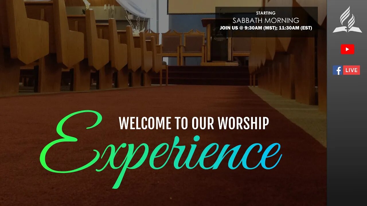 Welcome to our Worship Experience | September 9 2023