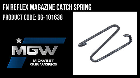 FN Reflex Magazine Catch Spring - 66-101638