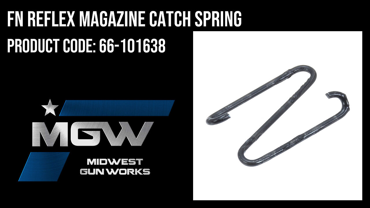 FN Reflex Magazine Catch Spring - 66-101638
