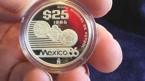 Mexico World Cup Silver Coin!