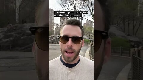 Here in NYC Trump Indictment Going On - Your Thoughts? #trumpindictment #nyc #trending