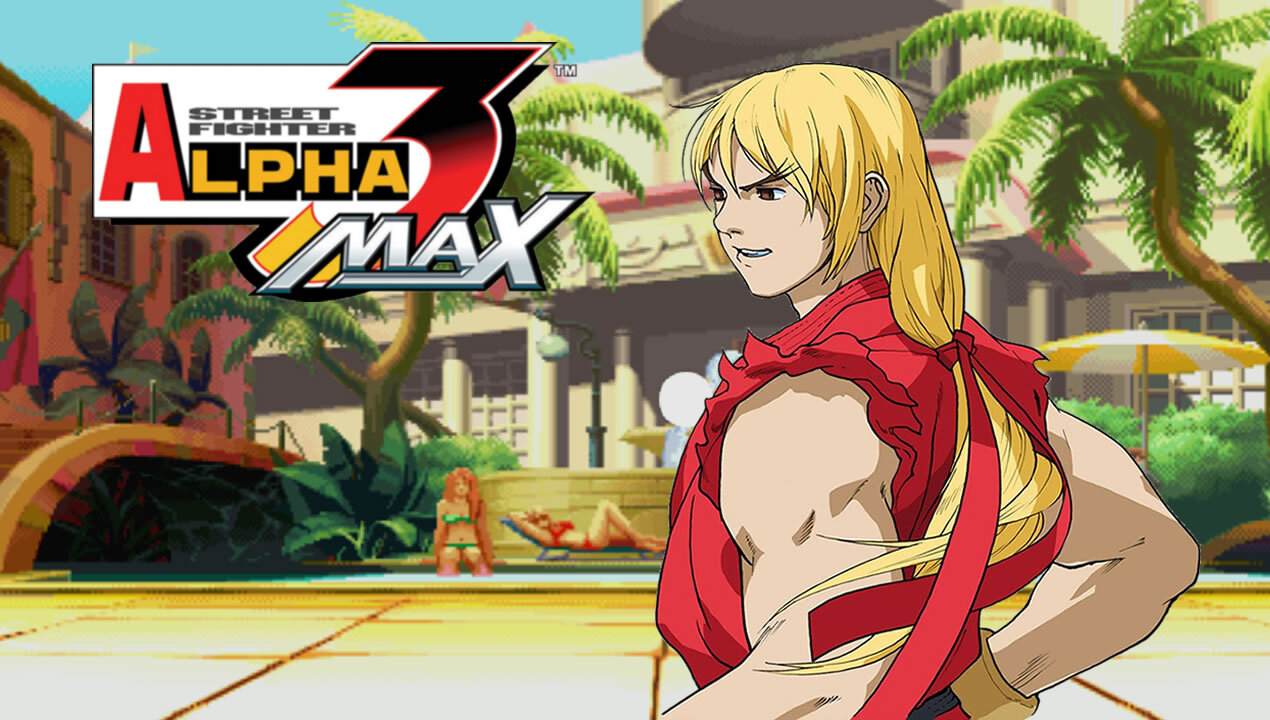 Street Fighter Alpha 3 Max [PSP] - Ken Gameplay (Expert Mode)