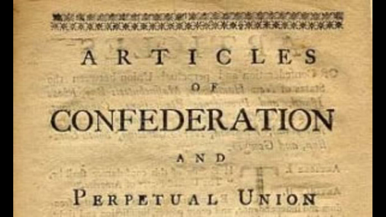 The Constitution Part 2 - Replacing The Articles of Confederation