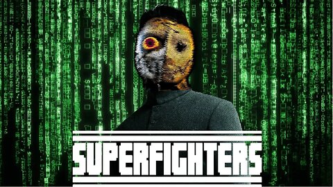 agent nightcome wandering the streets superfighter