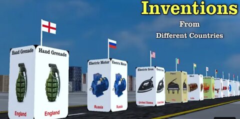 Inventions from different countries