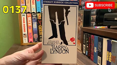 [0137] BARRY LYNDON (1975) VHS [INSPECT] [#barrylyndon #barrylyndonVHS]