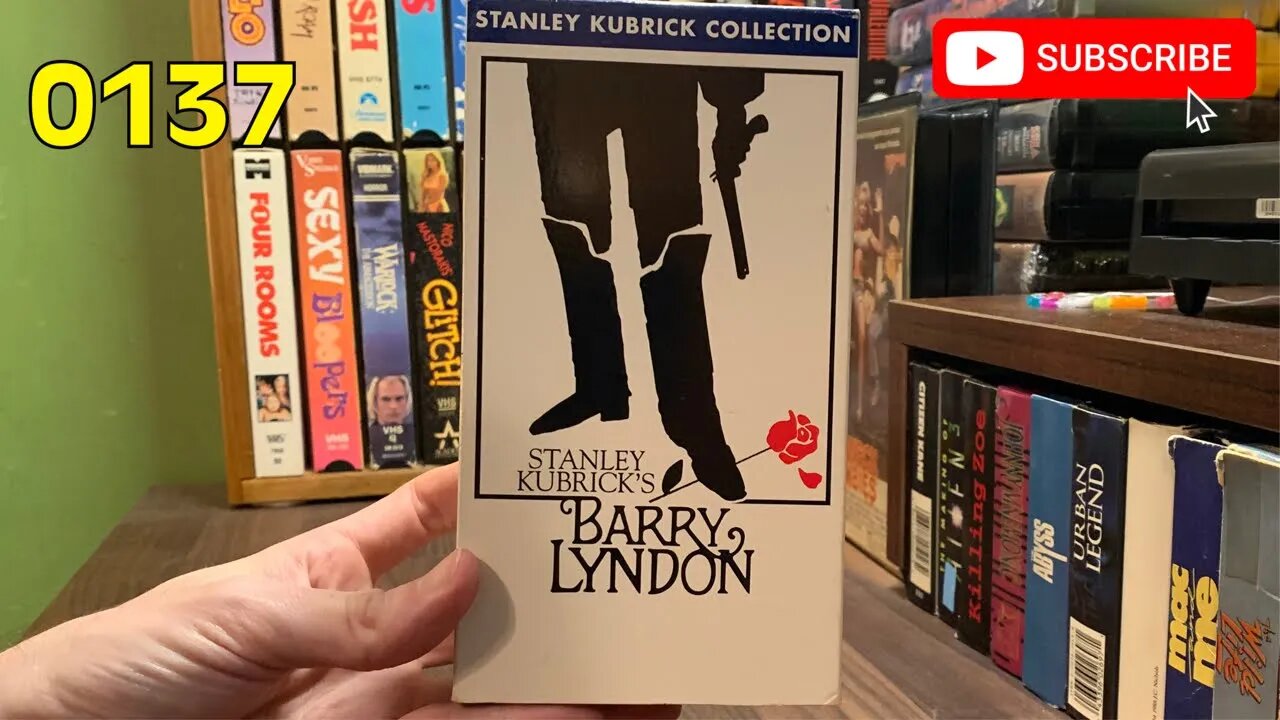[0137] BARRY LYNDON (1975) VHS [INSPECT] [#barrylyndon #barrylyndonVHS]