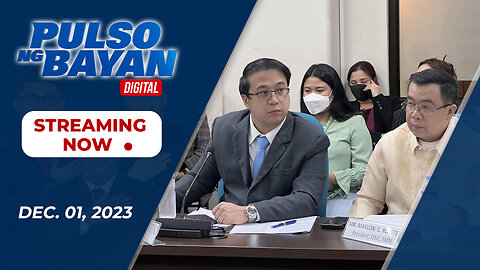LIVE | Pulso ng Bayan with Atty. Harry Roque, Admar Vilando at Jade Calabroso | December 1, 2023