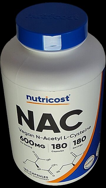Nutricost N-Acetyl L-Cysteine (NAC) #NAC
