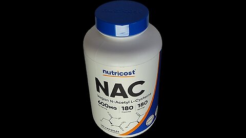 Nutricost N-Acetyl L-Cysteine (NAC) #NAC