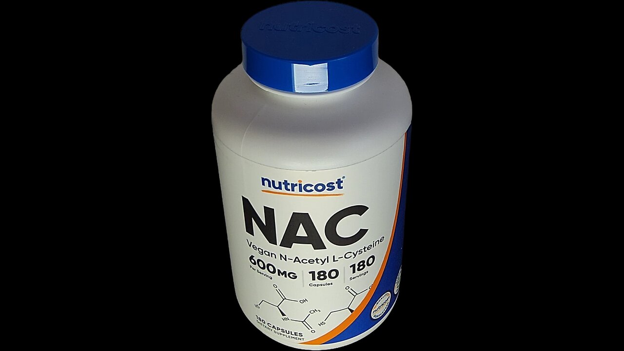 Nutricost N-Acetyl L-Cysteine (NAC) #NAC