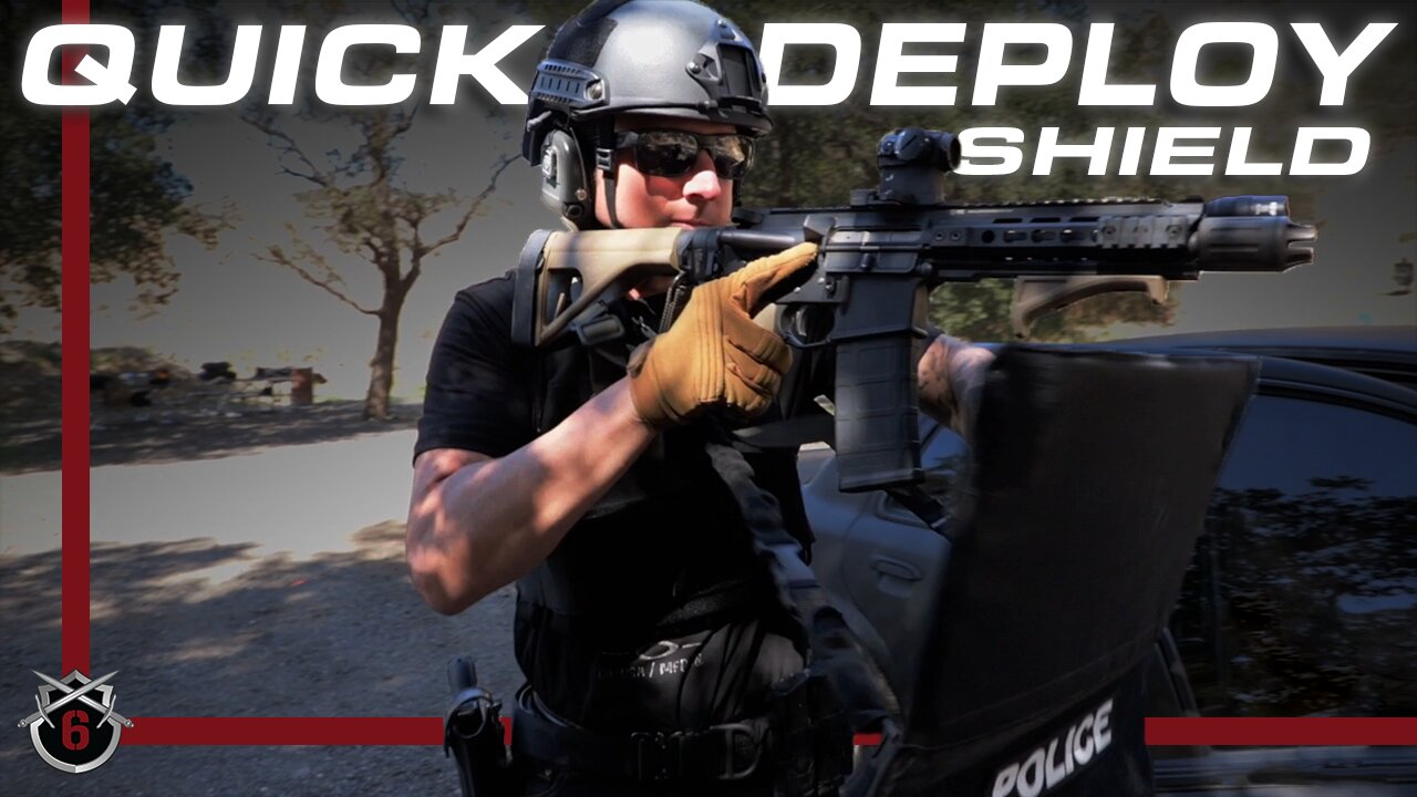 Savior Folding Ballistic Shield - Active Shooter Response