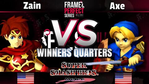 FPS2 Online Winners Quarters - GG | Zain (Roy) vs. Tempo | Axe (Young Link) - Smash Melee