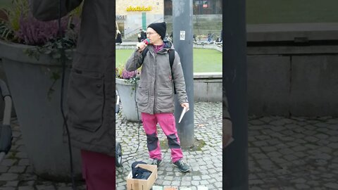 Mikael Cromsjö på Medborgarplatsen