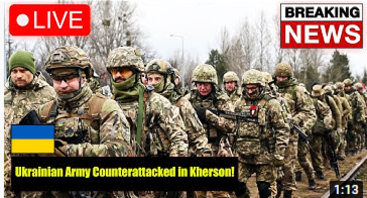 Ukrainian Army Counterattacked in Kherson!