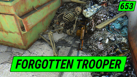 Forgotten Skeleton TROOPER | Fallout 4 Unmarked | Ep. 653