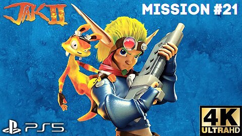 Jak II Mission #21: Clear Metal Heads From Sacred Site | PS5, PS4 | 4K (No Commentary Gaming)