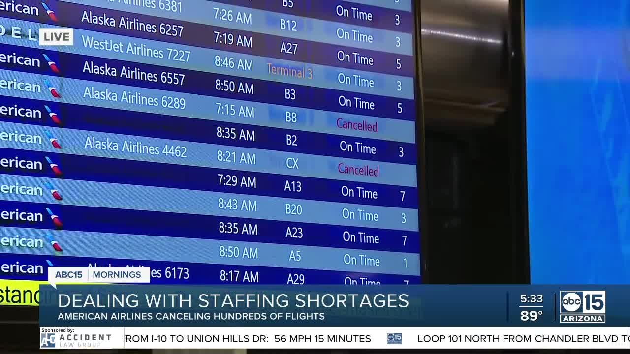 Dealing with staffing shortages