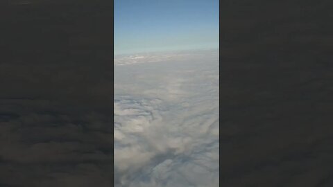 #shorts #Weird Halo around Plane Shadow Looks Like #UFO #UAP ! #airplane #clouds #alien #houston