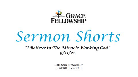 I Believe in The Miracle Working God