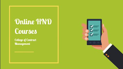 Online HND Courses | Marketing