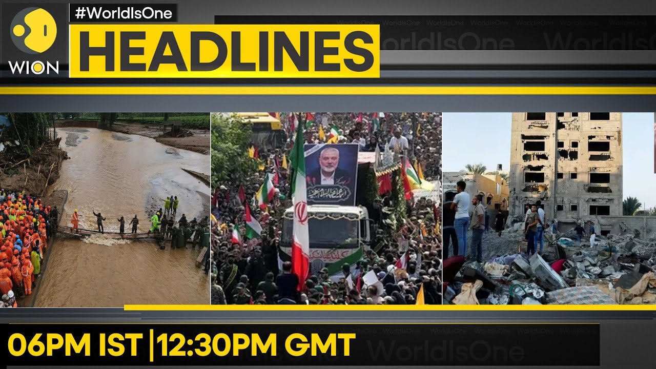 Skin diseases spreading in Gaza | Indian rupee hit record low | WION Headlines| RN