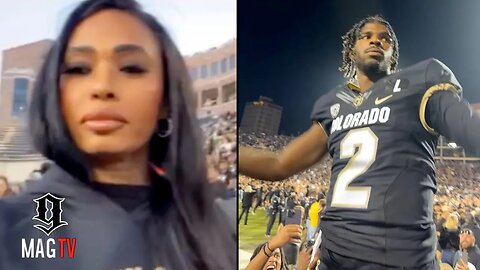 Deion Sanders Ex Wife Pilar Celebrate Wit Son Shedeur After Colorado's Overtime Win! 🏈