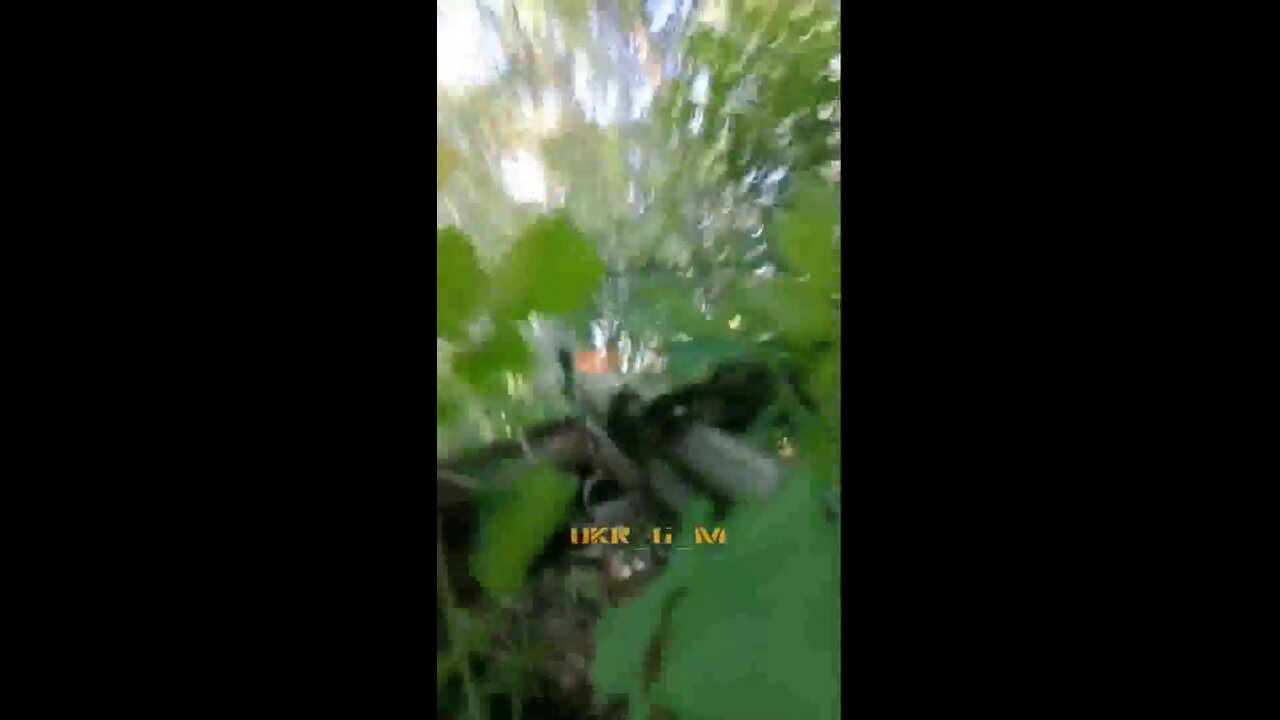 Ukrainian fighter in a firefight with Russian-allied troops somewhere in Donbass