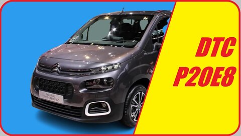 ✅ FALLO DEPÓSITO ADBLUE👉P20E8👈. CITROEN BERLINGO AÑO 2018. Código de motor BH02. TESTIGO #adblue .