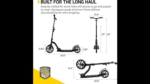 Best Swagtron K9 Commuter Kick Scooter for Adults