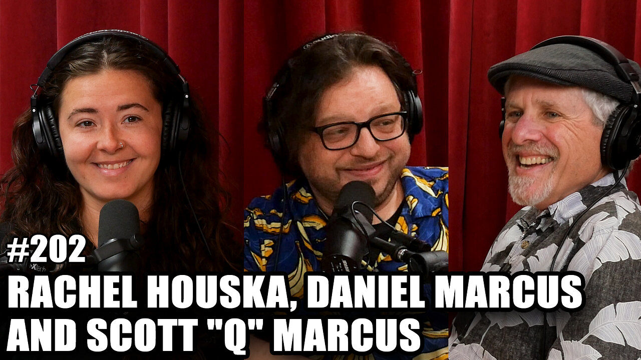 #202 - Rachel Houska, Daniel Marcus and Scott "Q" Marcus | Growing Pains with Nicholas Flores