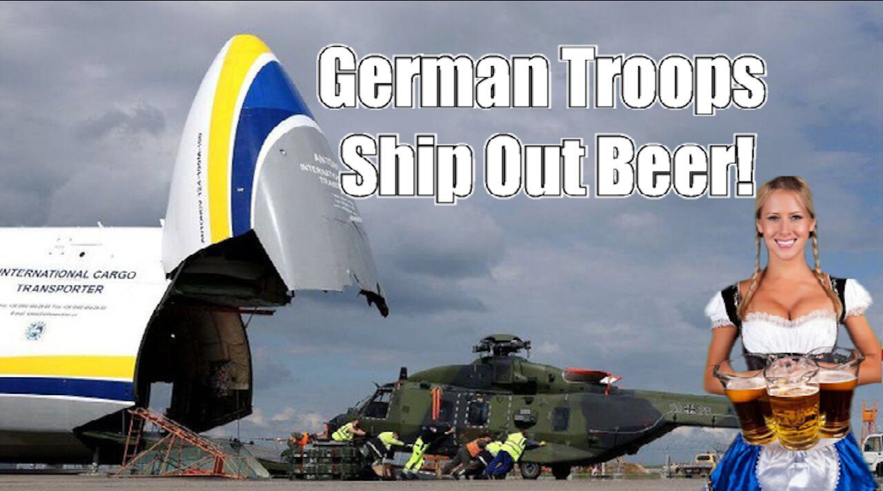 German military to ship surplus beer back from Afghanistan News Of The Bizarre