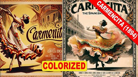 Carmencita (1894) | Dance of Elegance | Old Movie