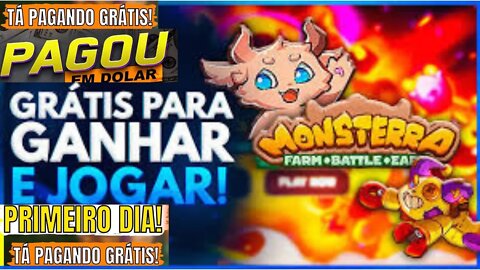 MONSTERRA JOGO NFT PROVA DE PAGAMENTO / TUTORIAL COMPLETO