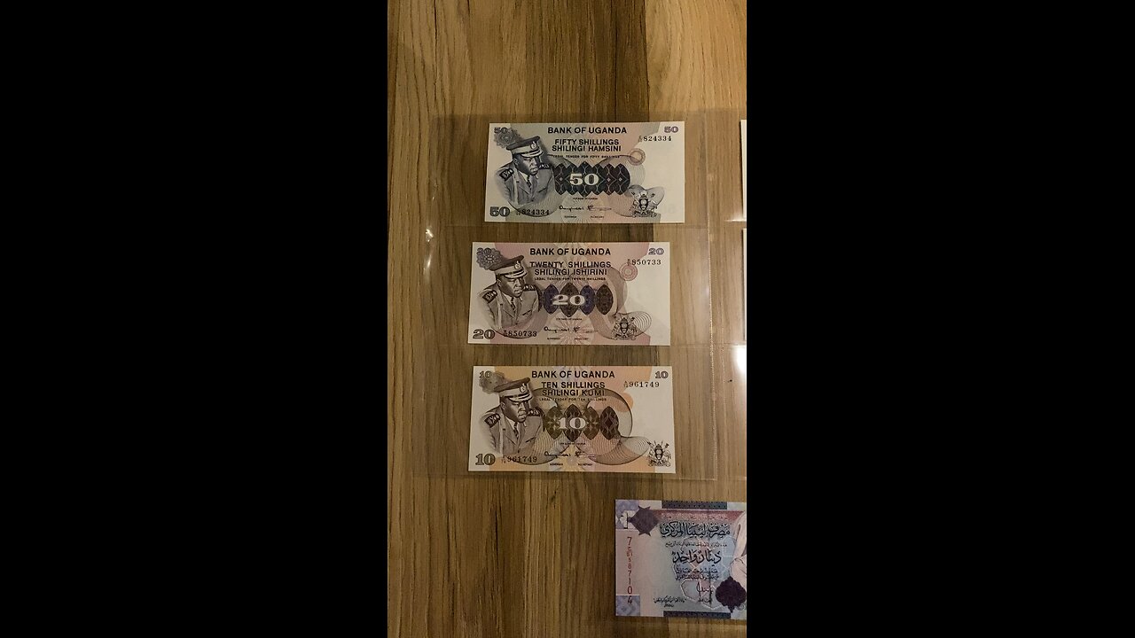 Dictators from the Middle East and Africa on banknotes