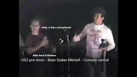 Brian Stokes Mitchell - Comedy central - USO show