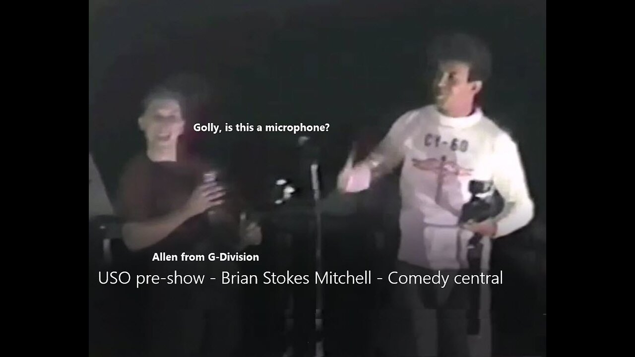 Brian Stokes Mitchell - Comedy central - USO show