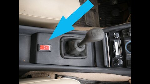 Mercedes Benz W116 - Comment démonter le panneau de la console centrale tutorial