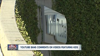 Youtube bans comments on videos featuring kids
