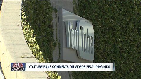 Youtube bans comments on videos featuring kids