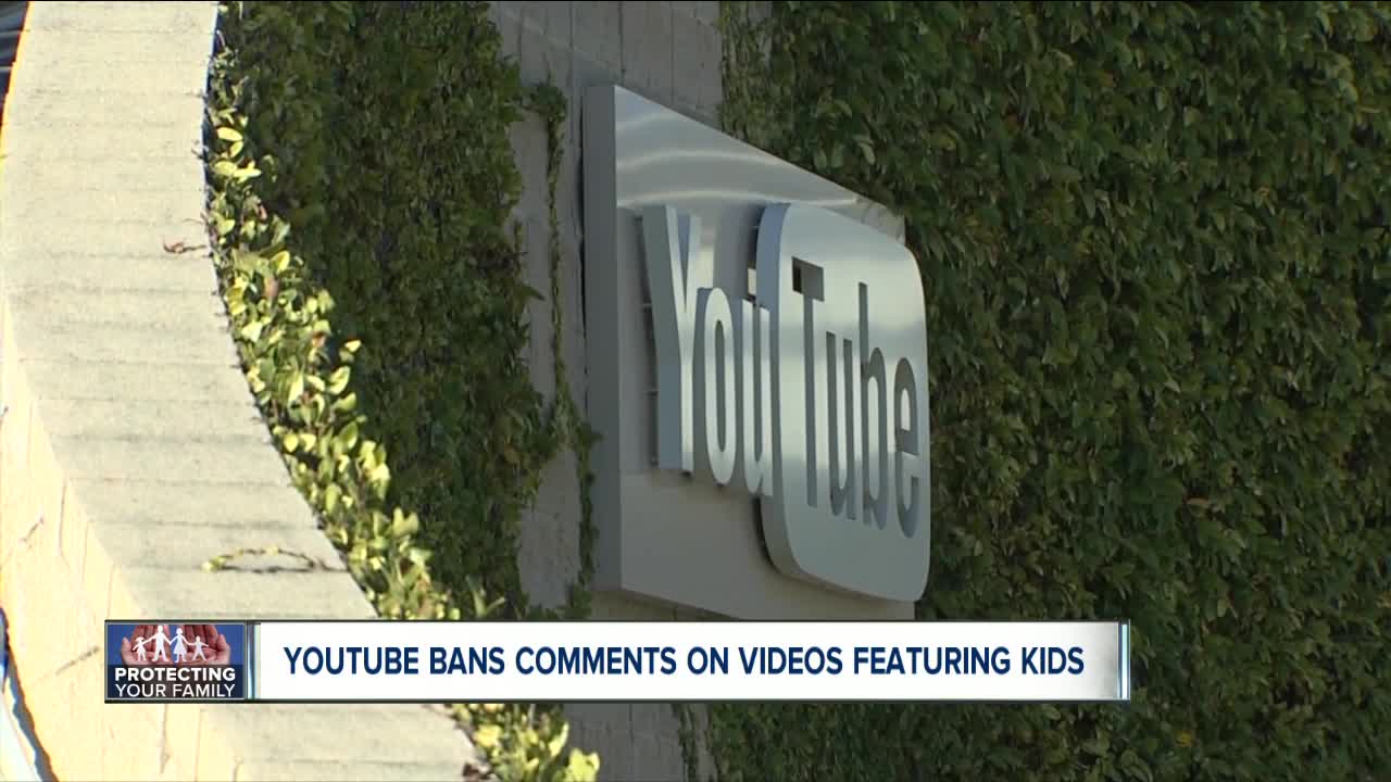Youtube bans comments on videos featuring kids